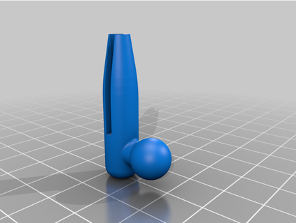 bardpole ball adaptor bensonk42 3d print model - Mito3D