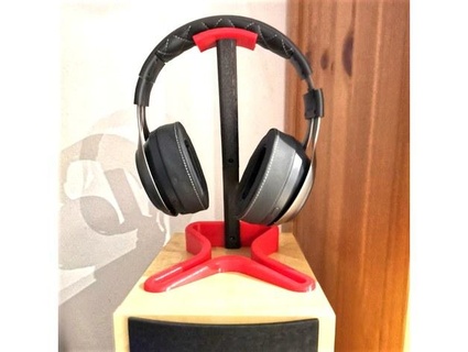 headphone holder stand tom 3d print model - Mito3D