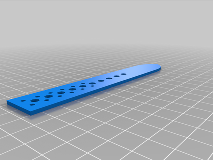 watch strap template novgorodskylc 3d print model - Mito3D