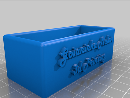 goianina fabricante caja marcus capitani 3d print model - Mito3D