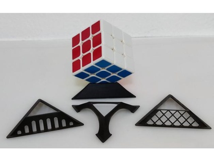 Rubiks Würfel Anzeige Stand zapanx 3d print model - Mito3D