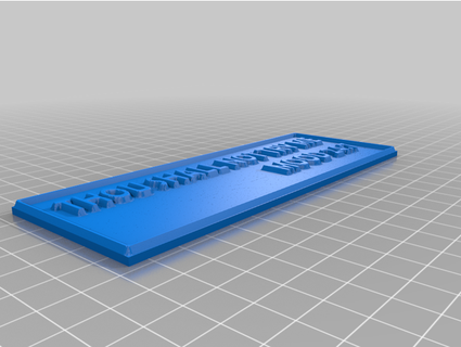 tu provare cartello shrekthetoymaker1 3d print model - Mito3D