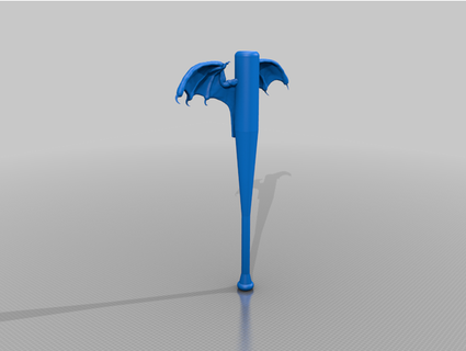 baseball pipistrello Ali ldsbatman 3d print model - Mito3D