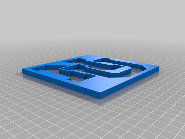 Nebraska retro nu logo ben jax999 3D print model - Mito3D