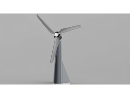 1ft leadfoot wind turbine gregory e nator 3d print model - Mito3D