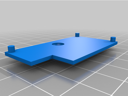blueretro game cube internal mount alexglendinning 3d print model - Mito3D