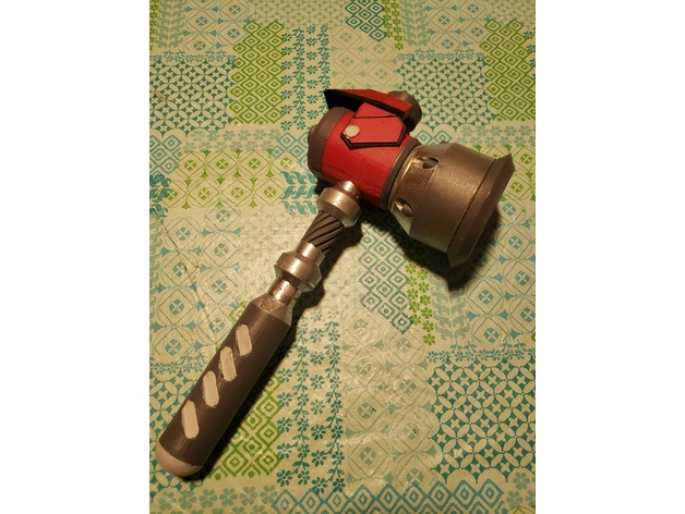 torbjorn hammer overwatch popeye410 3D print model - Mito3D