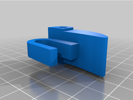 j hook side lock vag tergicristallo lama adattatore ruomserg 3d print model - Mito3D