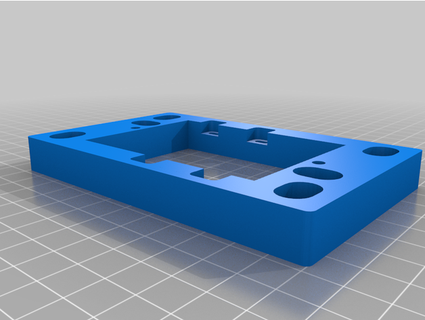 électrique surface boîte île 3d print model - Mito3D