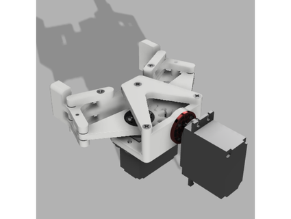 servo pinza cubo risolvendo robot lichmoeller 3d print model - Mito3D
