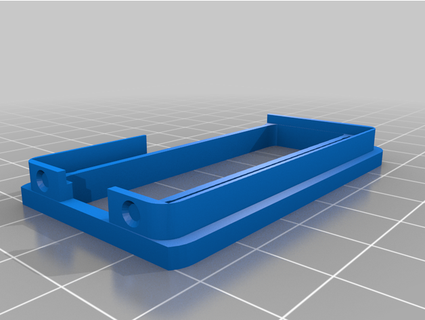 oyun küpü seri Liman mavi retro Kulp destek vaderag 3d print model - Mito3D