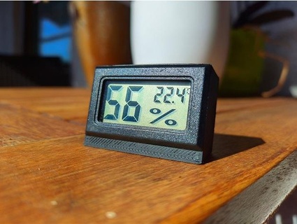 termómetro higrómetro calibre China alojamiento caso funda 3d print model - Mito3D