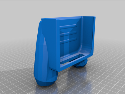 anbernic rg351v grip styrofoamwaffle  3d print model - Mito3D