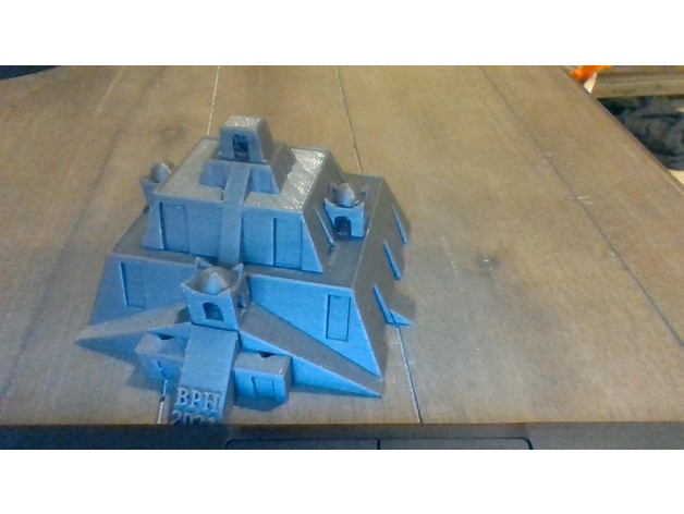 mesopotámico zigurat ashtrainertx 3D print model - Mito3D