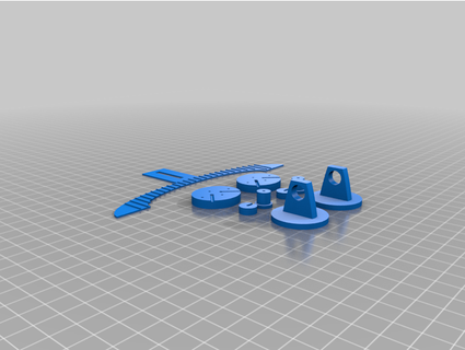 throw measurement tool noopski 3d print model - Mito3D