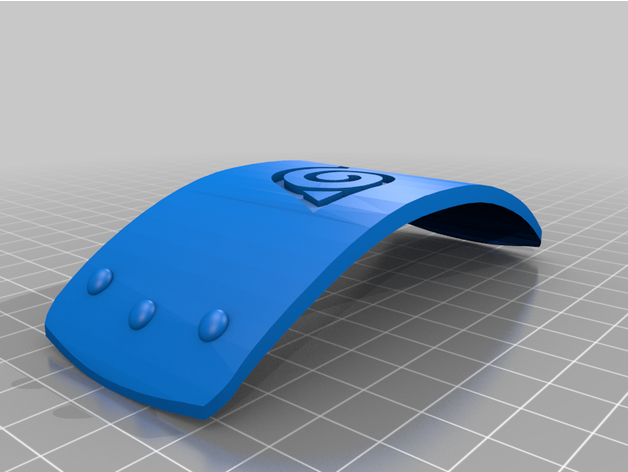 naruto headband improved use just4furry 3D print model - Mito3D