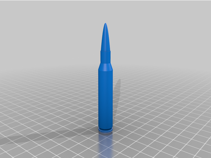 270 win ammunition circlessheep 3d print model - Mito3D