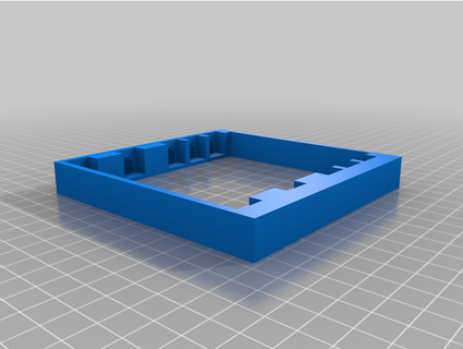 grundplatte + lager tush carrete soporte finder01 3d print model - Mito3D