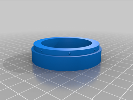 popfilter distance ring elektrojupp 3d print model - Mito3D