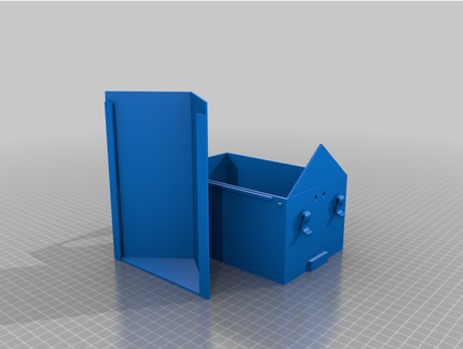 nesting box pieball 3d print model - Mito3D