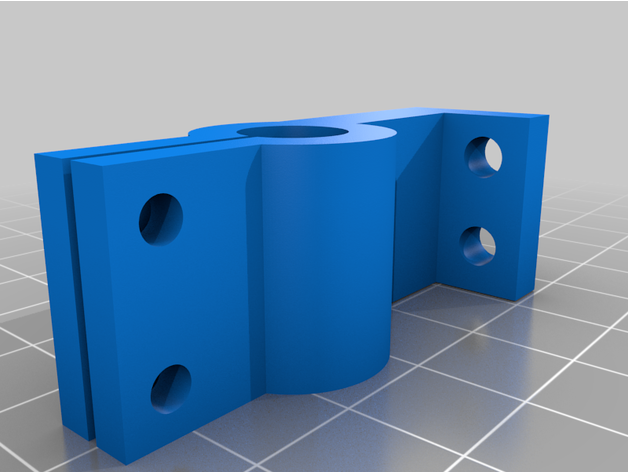 dial indicator mount doubleblow cooler coffee 3D print model - Mito3D