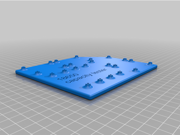 4 célula zb2l3 18650 teste equipamento howardsal12 3D print model - Mito3D