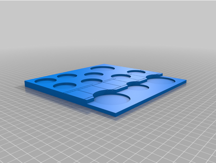 tray templates marvel crisis protocol urban minis games bigbadandy 3d print model - Mito3D