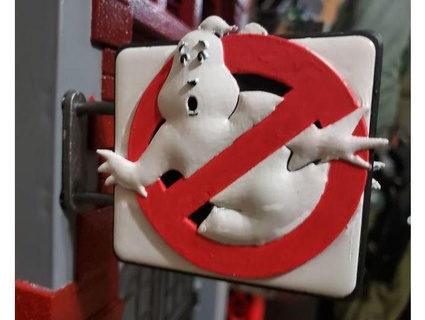 ghostbusters firehouse sign dark one 508  3d print model - Mito3D