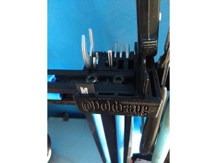 tool holder perfil 20x20 doldraug 3d print model - Mito3D