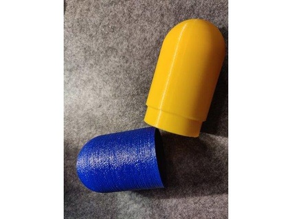 Pillendose 3d print model - Mito3D