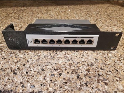 unifi switch us-8-60w rackmount tomtlew 3d print model - Mito3D
