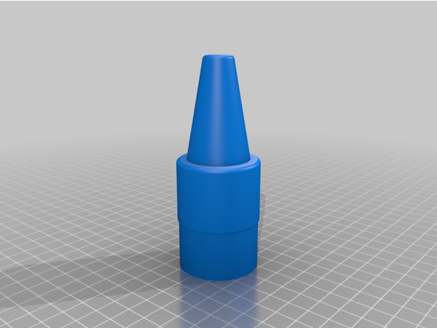 Wachsmalstift Rakete bt 60 Jackhydrazin 3D print model - Mito3D