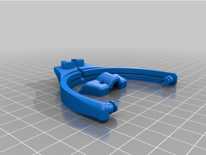 skullcandy hesh 3 headphone yoke k1z 3d print model - Mito3D