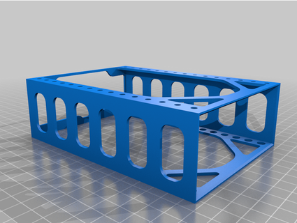 parametric undertable drawer funnel molnija3d 3d print model - Mito3D