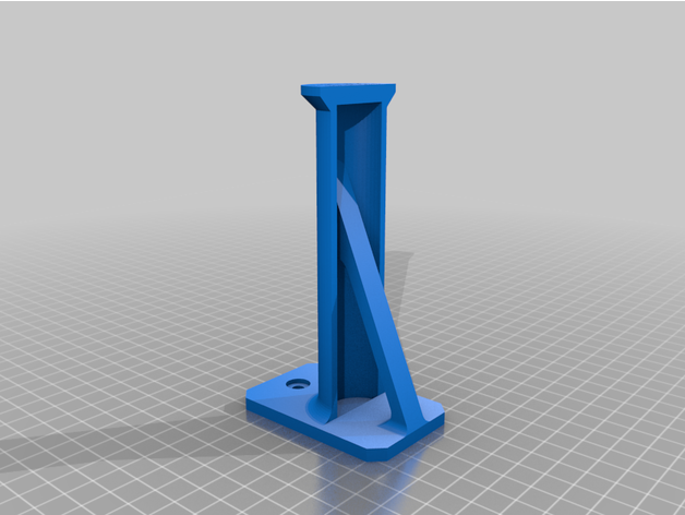 filamento cavo bobina titolare supporto parete printelia 3D print model - Mito3D