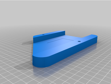 chainsawblade oregon stihl etc wall box-mount printelia 3d print model - Mito3D