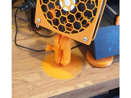 cama ventilador escrivaninha ficar pé fluxo lógico 3d print model - Mito3D