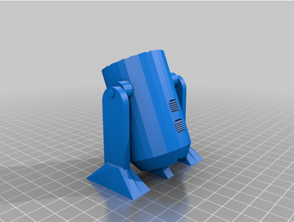 jointed r2d2 tfghlln 3d print model - Mito3D