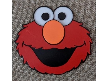 elmo face multicolor filament switch kmartymcfly 3d print model - Mito3D