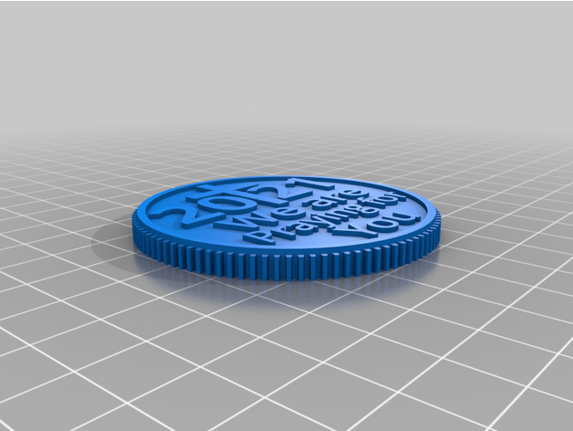praying coin danielkeely 3D print model - Mito3D
