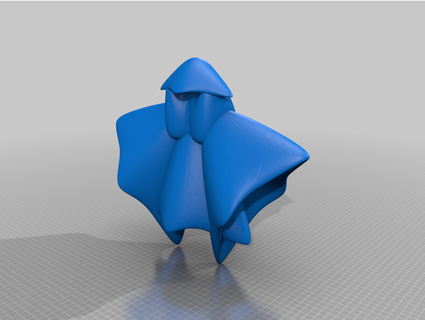 ghost deemed holy cloudyconnex 3d print model - Mito3D