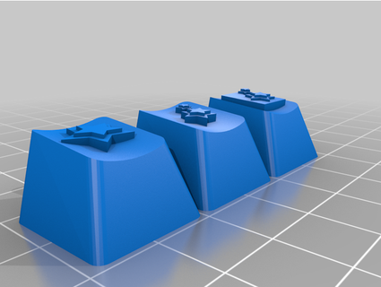anki keycaps dgtran 3d print model - Mito3D