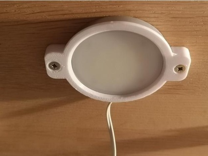 ikea dioder led lamp holder oretz 3d print model - Mito3D