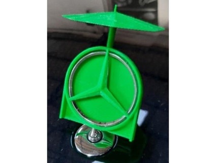 şemsiye Estrella Mercedes berber işi 3d print model - Mito3D