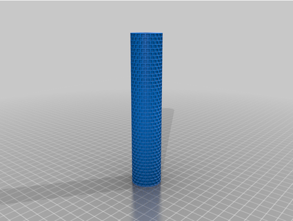 texture rouleau 3mmx4mm mur briques 3d print model - Mito3D