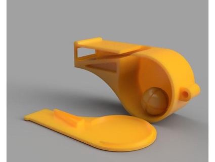 whistle thatscold 3d print model - Mito3D