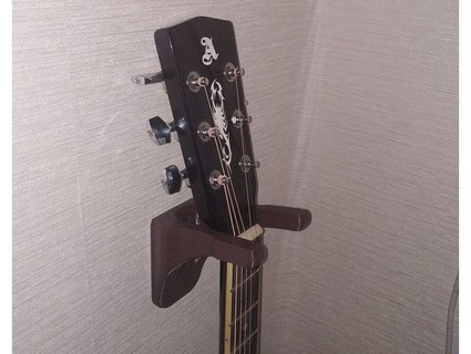 guitar wall mount alexlpr 3d print model - Mito3D
