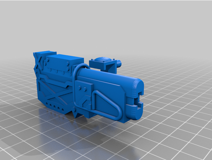 rackham at43 laser cannon davbenhur 3d print model - Mito3D