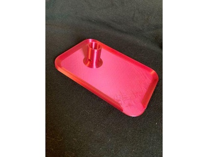 tray bowl holder cannathings 3d print model - Mito3D
