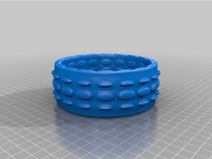bracelet fashion design spiresm 3d print model - Mito3D